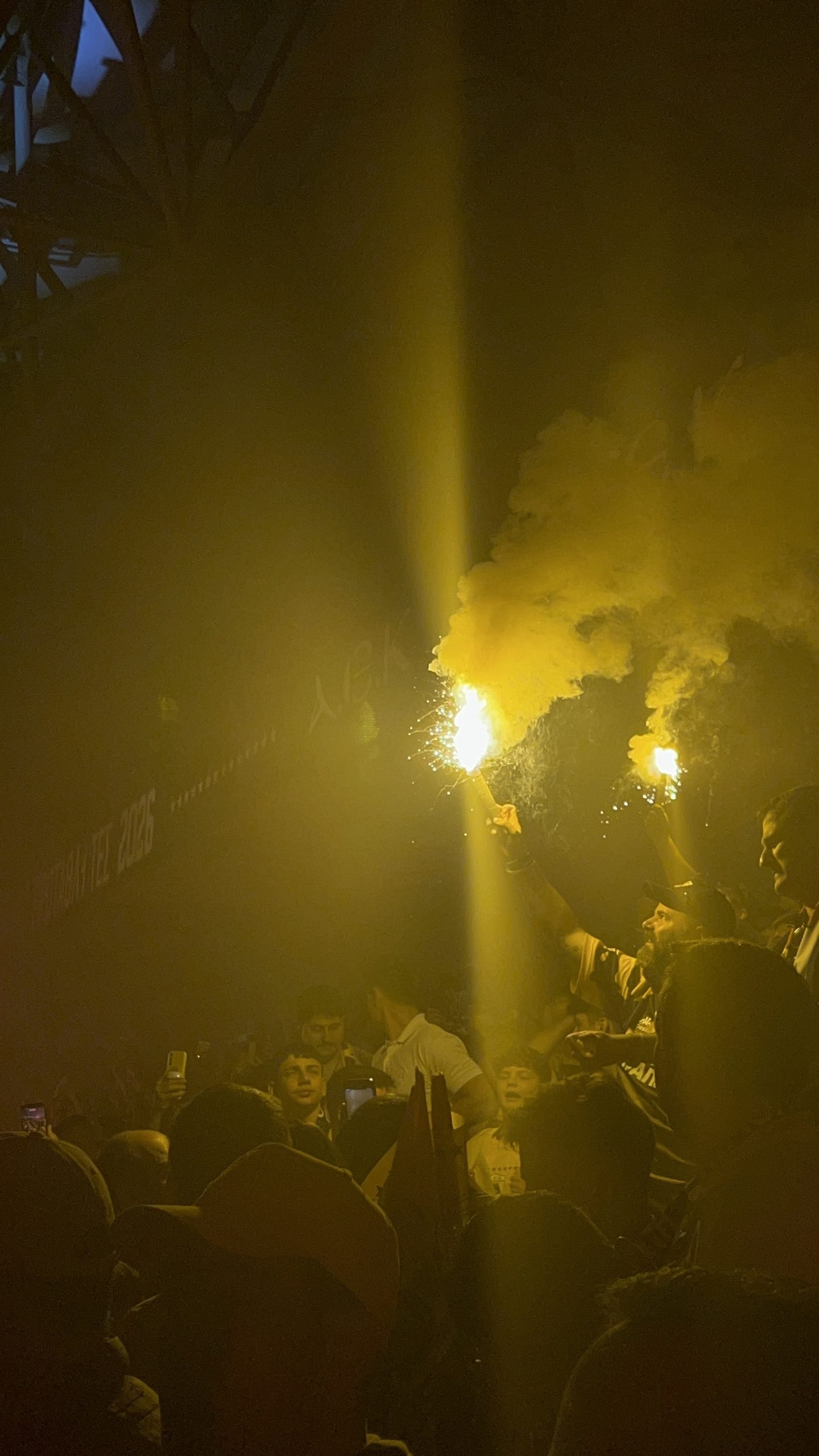 1. My trip to Athens for AEK’s final game of the season!